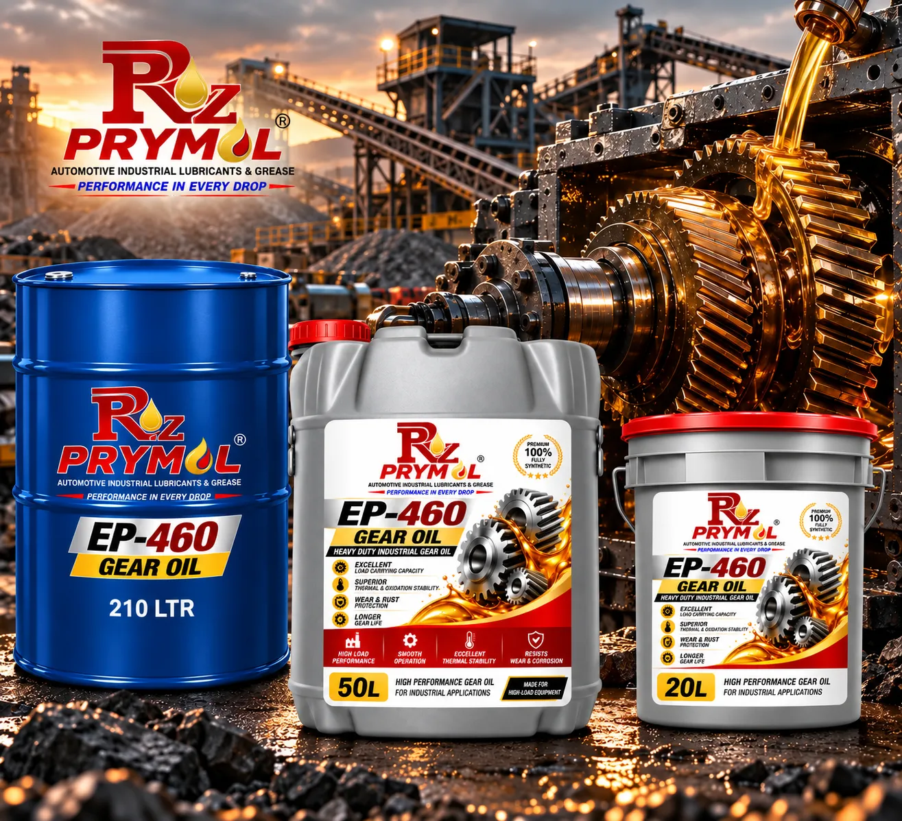 Prymol Industrial Gear Oil EP-460